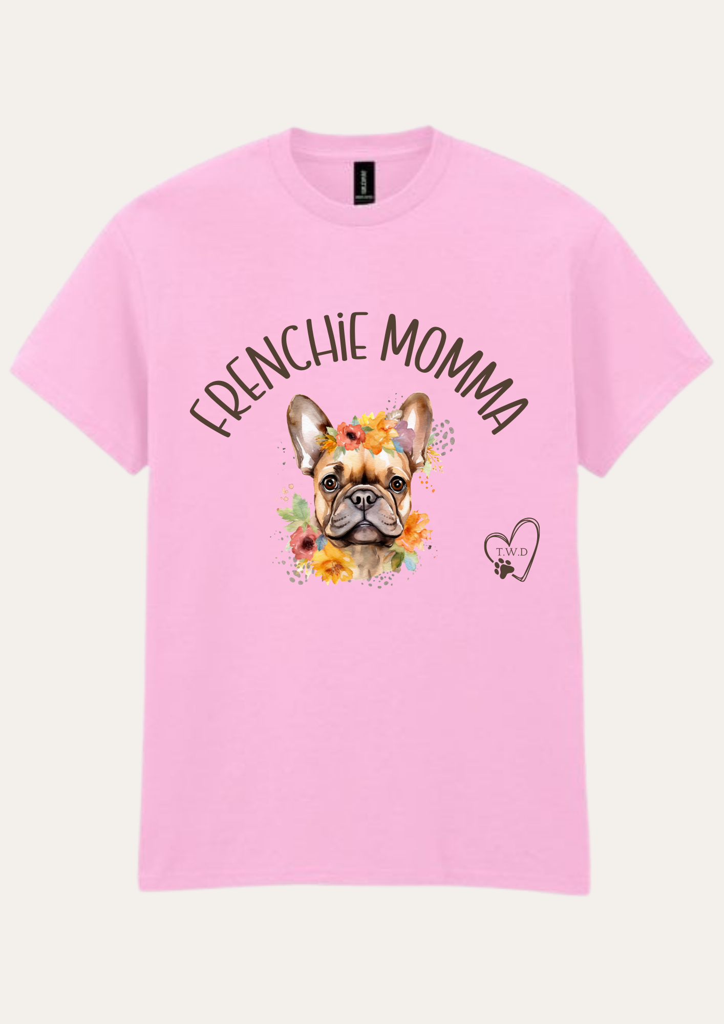 'Frenchie Momma' T-Shirt