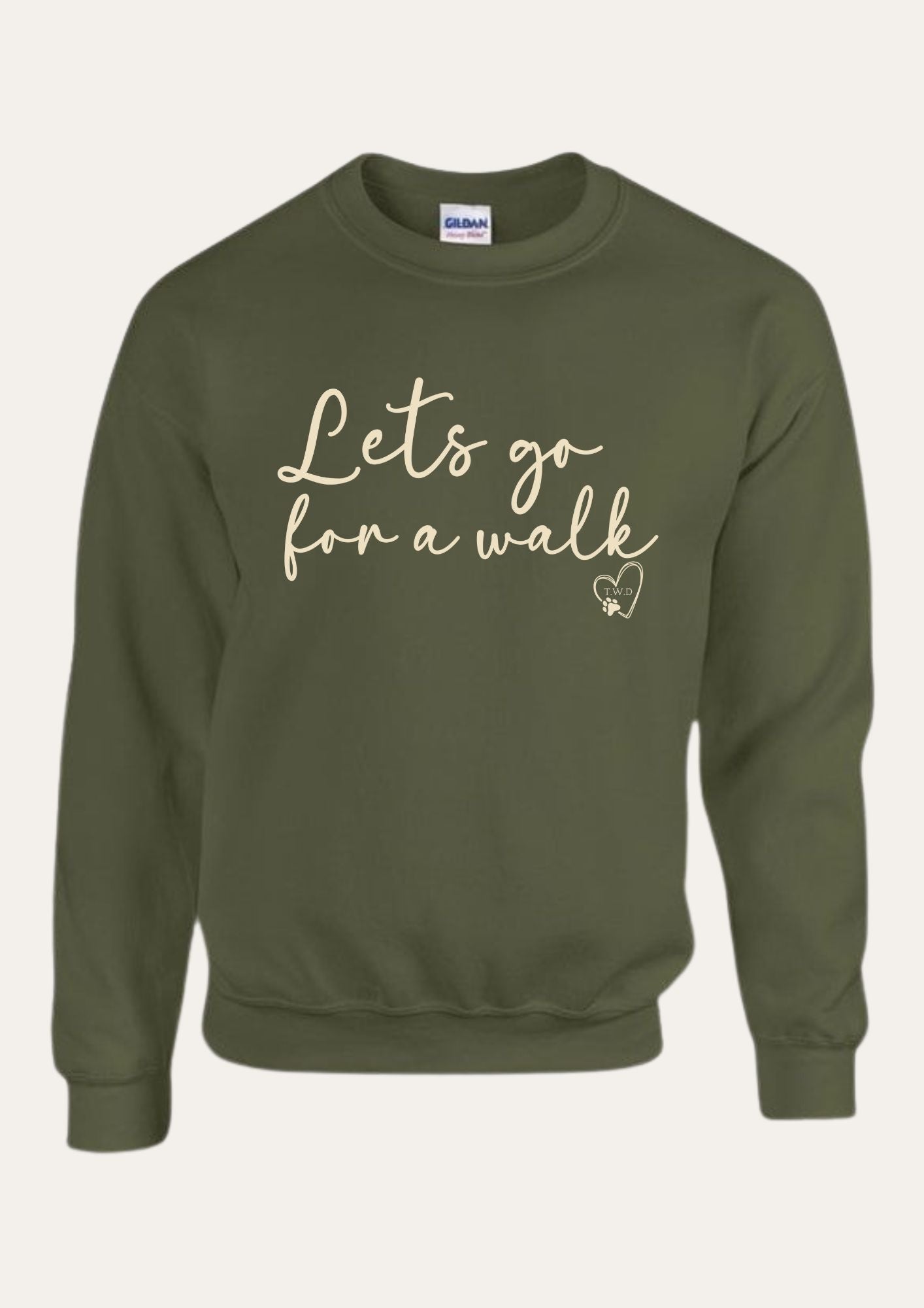 'Let's go for a walk' Sweatshirt