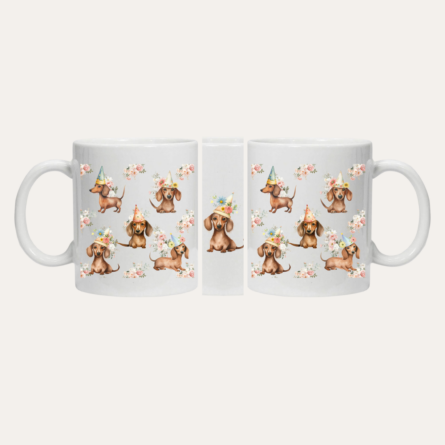 Dachshund Party Celebration Mug