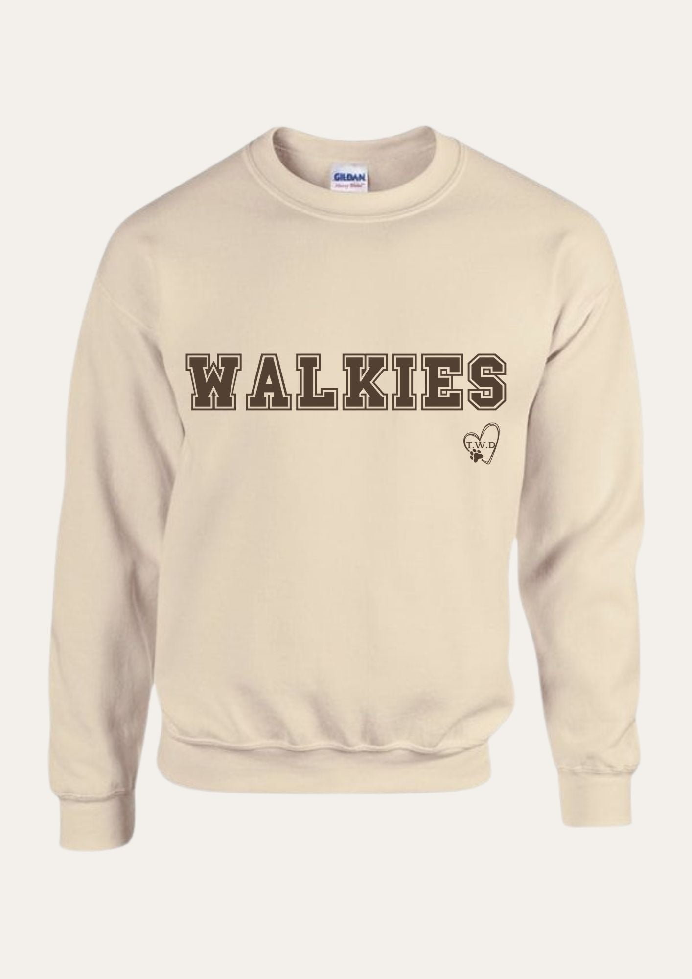 Sporty 'Walkies' Sweatshirt