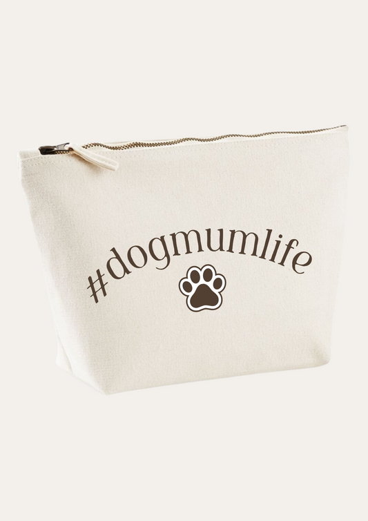 'Dog mum life' Travel bag