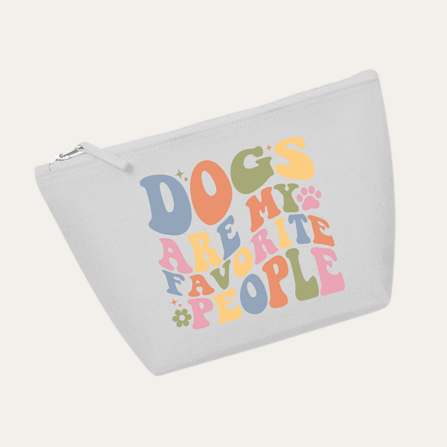 'Dogs are my favourite people' Travel bag