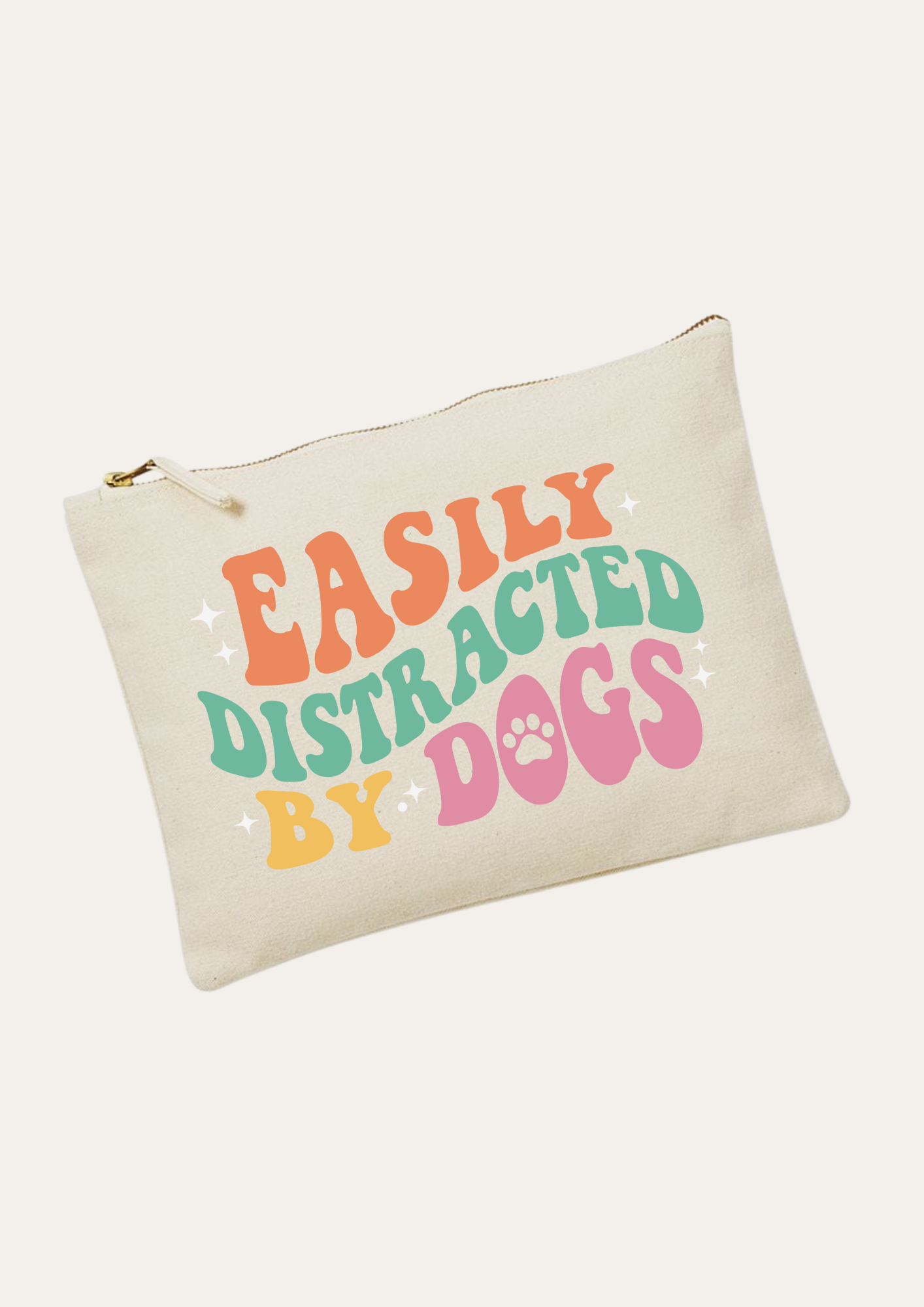 'Easily distracted by dogs' Travel bag
