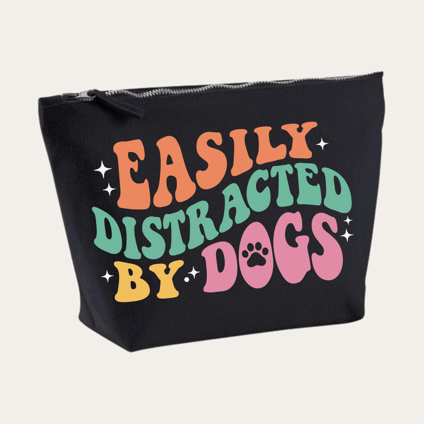 'Easily distracted by dogs' Travel bag