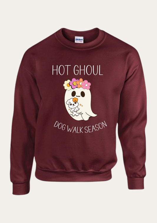 'Hot Goul dog walk season' Sweatshirt