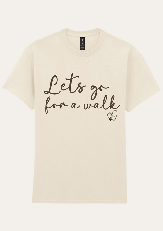 'Let's go for a walk' T-Shirt