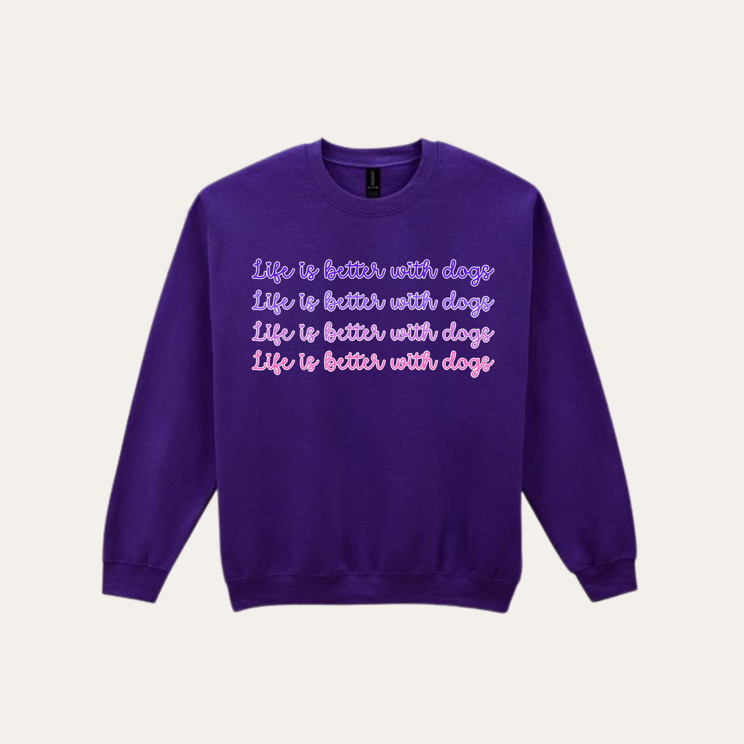 'Life is better with Dogs' Judith