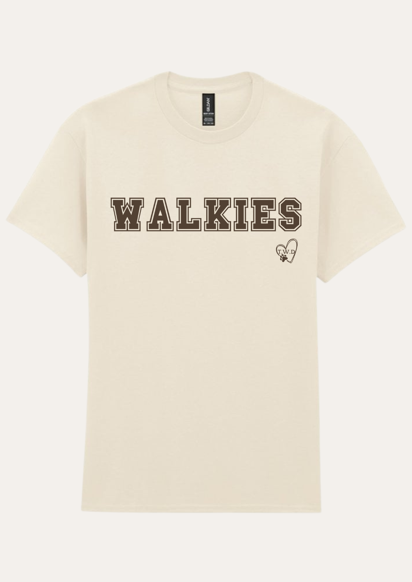 Sporty 'Walkies' T-Shirt