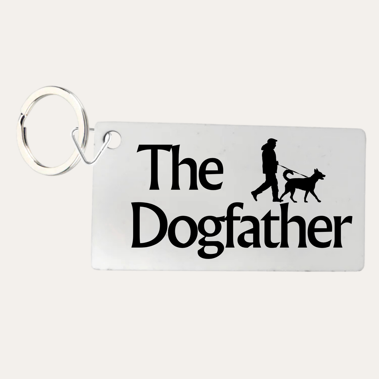 'The Dogfather' Keyring